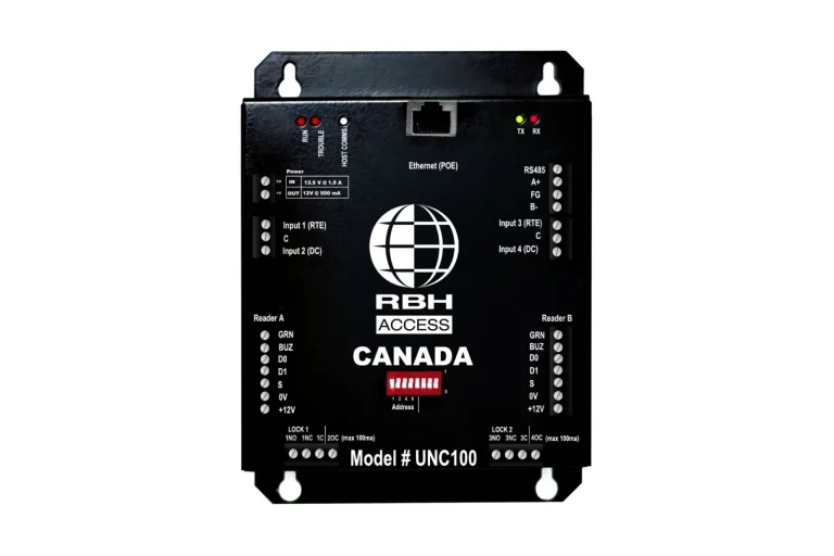 RBH INT-UNC100 two-door TCP/IP access controller