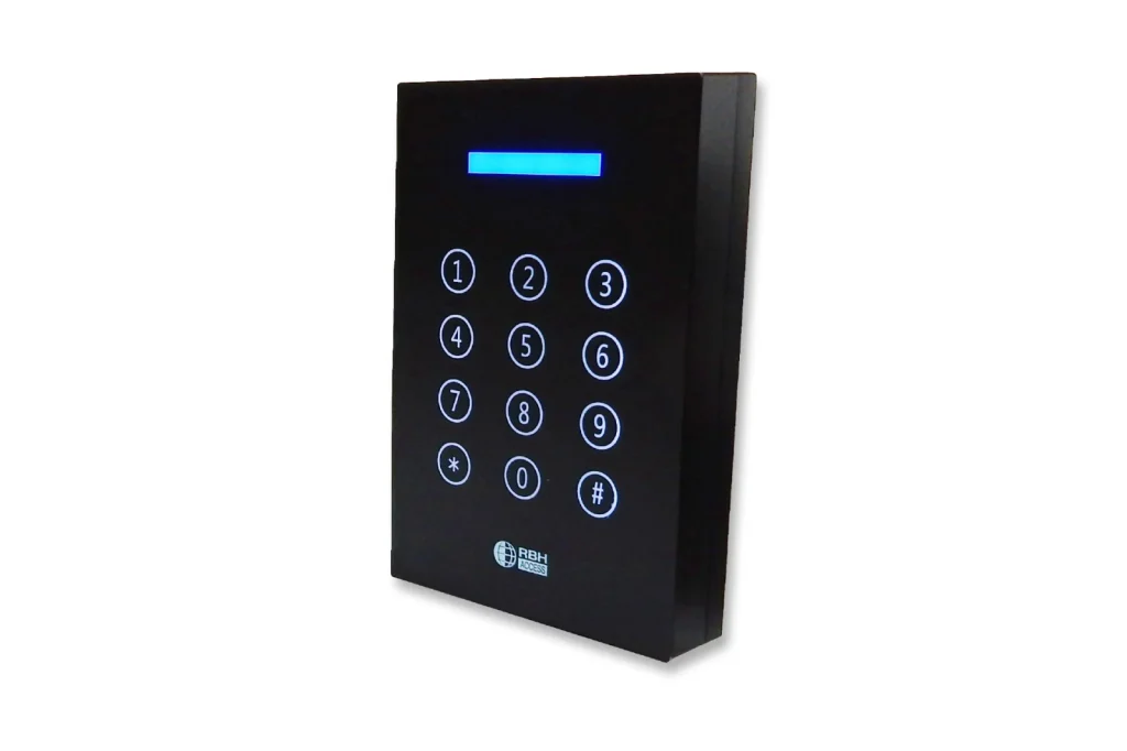 RBH NK86-DNB single gang blueLINE smart card reader with keypad